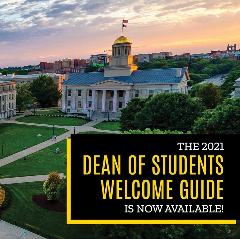 Dean of Students Welcome Guide Flyer