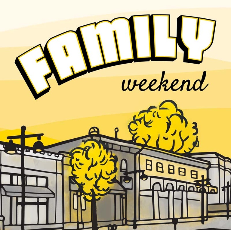 Family Weekend Illustrated Iowa City Flyer