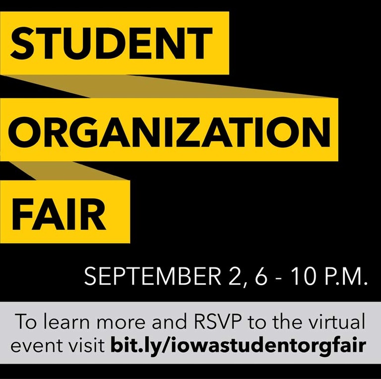 Student Organization Fair flyer