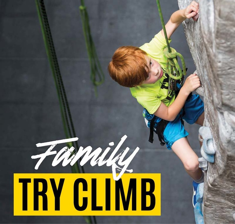 Family Try Climb Flyer